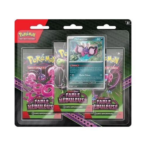 Tripack Ecarlate et violet - EV06.5 Fable Nébuleuse